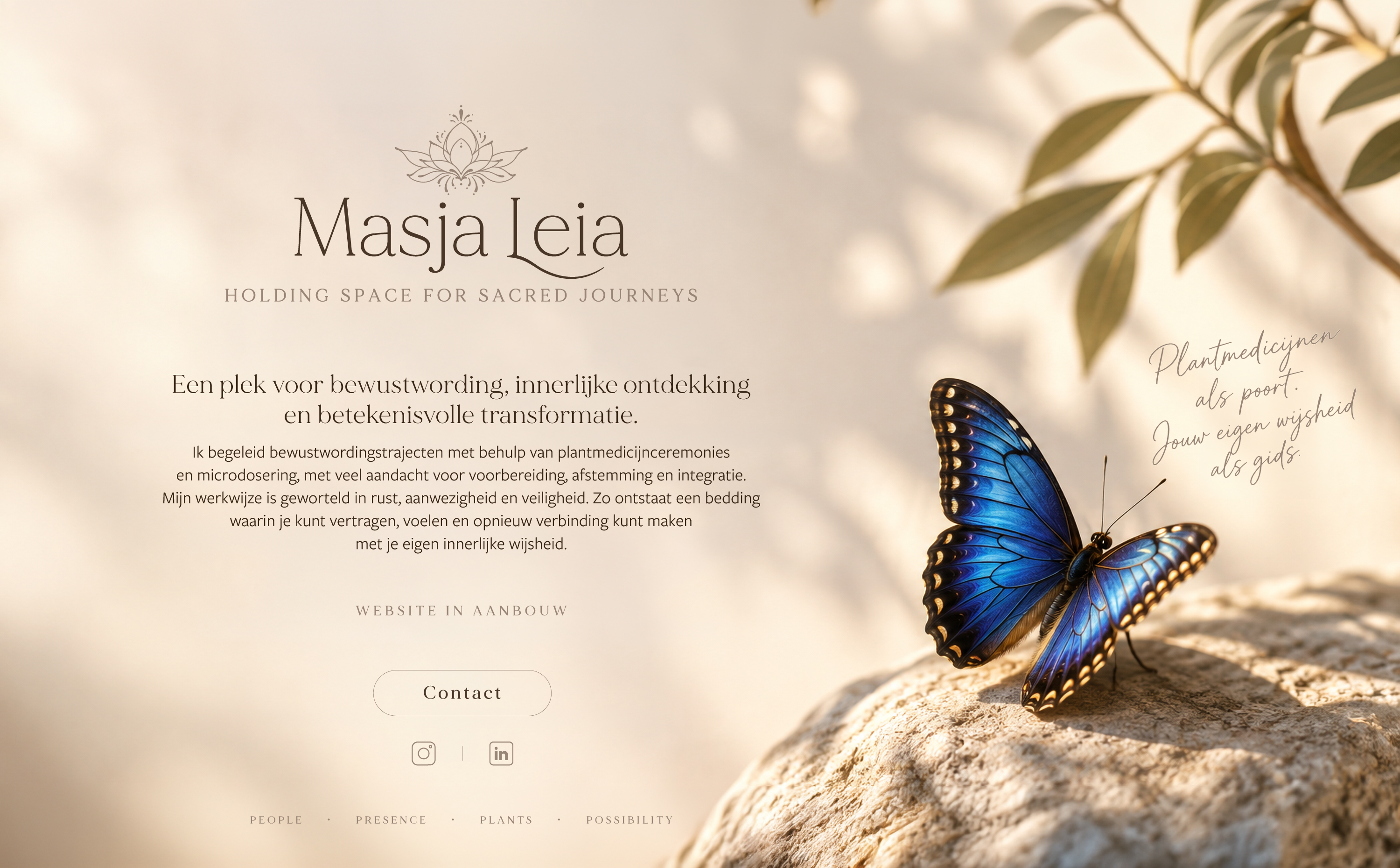 Masja Leia - Holding Space for Sacred Journeys
